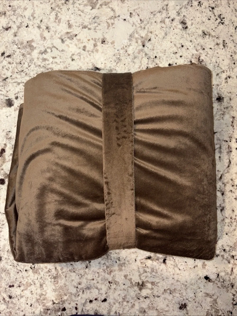 Restoration Hardware Plush Throw in Chocolate Brown